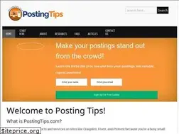 Sites similar to postingtips.com