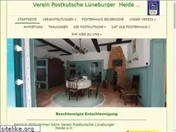 Sites similar to postkutschenverein.de