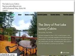 Sites similar to postlakecabins.com