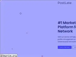 Sites similar to postlate.com
