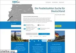 Sites similar to postleitzahlen.de
