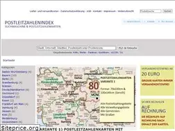 Sites similar to postleitzahlenindex.de