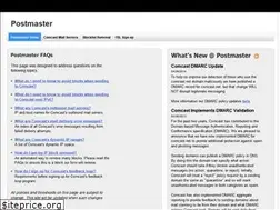 Sites similar to postmaster.comcast.net