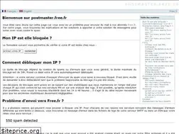 Sites similar to postmaster.free.fr