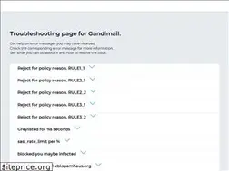 Sites similar to postmaster.gandi.net
