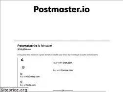 Sites similar to postmaster.io