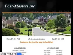 Sites similar to postmastersinc.com