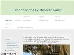 Sites similar to postmeilensaeulen-kursachsen.de