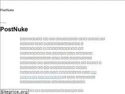 Sites similar to postnuke.org