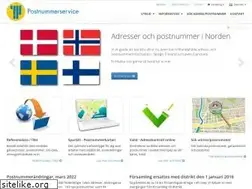 Sites similar to postnummerservice.se
