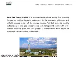 Sites similar to postoakenergy.com