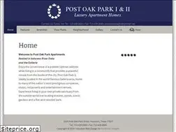 Sites similar to postoakparkapartments.net