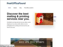 Sites similar to postofficefound.com