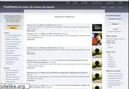 Sites similar to postpoems.org