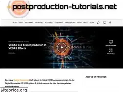 Sites similar to postproduction-tutorials.net