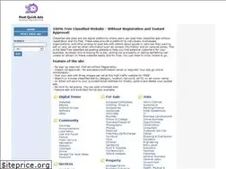 Sites similar to postquickads.com