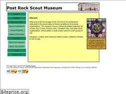 Sites similar to postrockscoutmuseum.com
