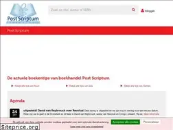 Sites similar to postscriptum.nl