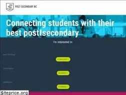 Sites similar to postsecondarybc.ca