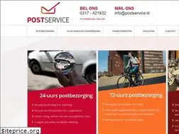Sites similar to postservice.nl