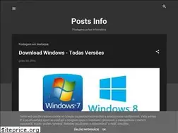 Sites similar to postsinfo.blogspot.com