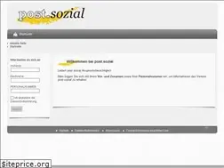 Sites similar to postsozial.at
