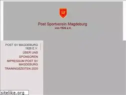 Sites similar to postsvmagdeburg.de