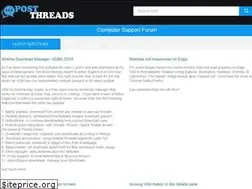 Sites similar to postthreads.org