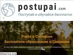 Sites similar to postupai.com