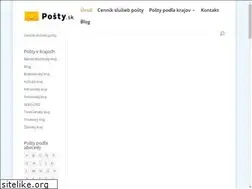 Sites similar to posty.sk