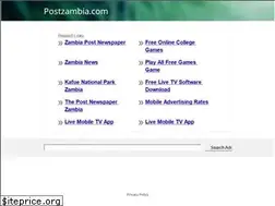 Sites similar to postzambia.com