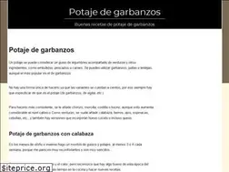 Sites similar to potajedegarbanzos.org