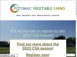 Sites similar to potomacvegetablefarms.com