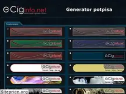Sites similar to potpis.e-ciginfo.net