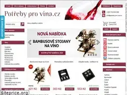 Sites similar to potreby-pro-vina.cz
