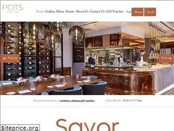 Sites similar to potsrestaurant.com