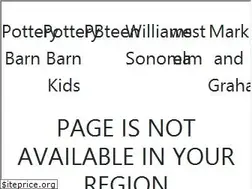 Sites similar to potterbarn.com