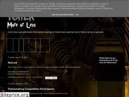Sites similar to pottermoreorless.blogspot.com