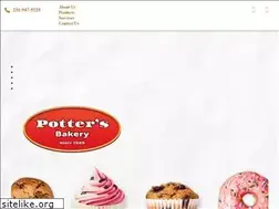 Sites similar to pottersbakery.com