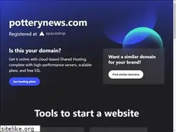 Sites similar to potterynews.com