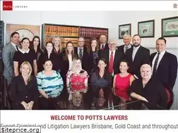 Sites similar to pottslawyers.com.au