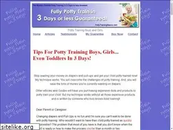Sites similar to pottytrainingbasics.com