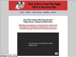 Sites similar to pottytrainpuppydog.com