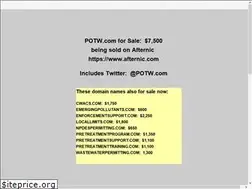 Sites similar to potw.com