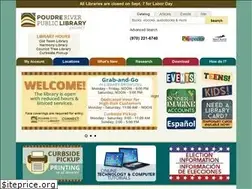 Sites similar to poudrelibraries.org