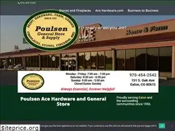 Sites similar to poulsenacehardware.com