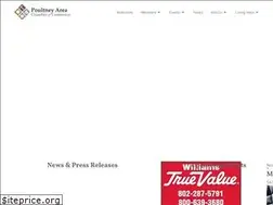 Sites similar to poultneyareachamber.com