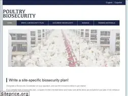 Sites similar to poultrybiosecurity.org