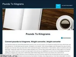 Sites similar to poundstokilograms.weebly.com