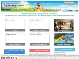 Sites similar to pour-les-vacances.com